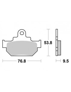 Plaquettes de freins AP RACING 2