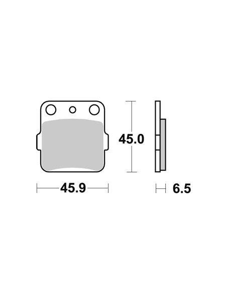 Plaquettes de freins AP RACING