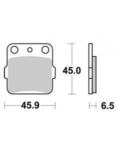 Plaquettes de freins AP RACING 2