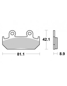 Plaquettes de freins AP RACING (Nouvelle Génération) 2