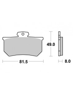 Plaquettes de freins AP RACING 2