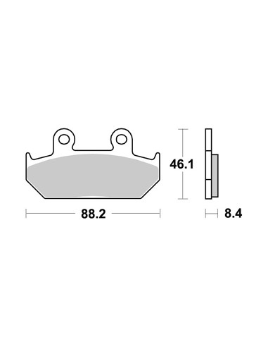 Plaquettes de freins AP RACING