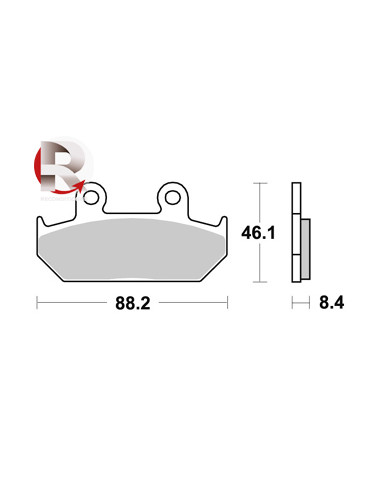Plaquettes de freins AP RACING