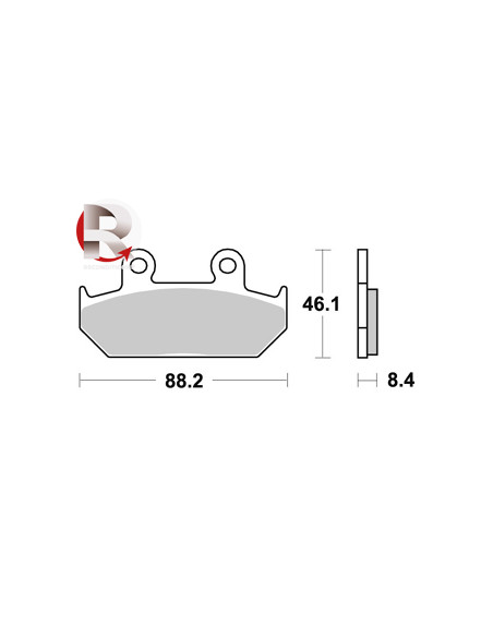 Plaquettes de freins AP RACING