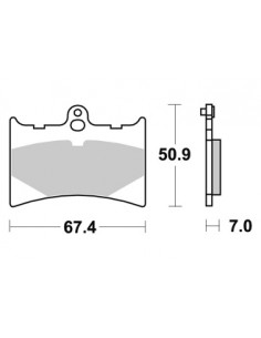 Plaquettes de freins AP RACING 2
