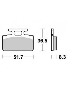 Plaquettes de freins AP RACING 2