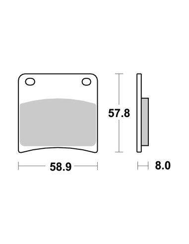 Plaquettes de freins AP RACING