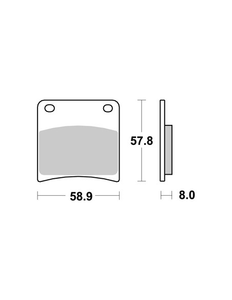 Plaquettes de freins AP RACING