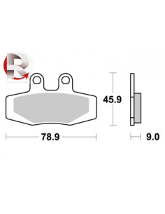 Plaquettes de freins AP RACING 2