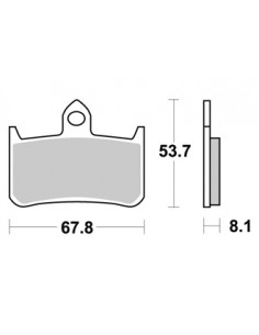 Plaquettes de freins AP RACING 2