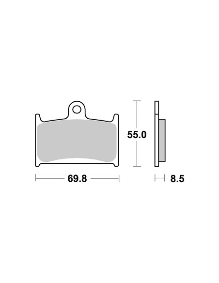 Plaquettes de freins AP RACING