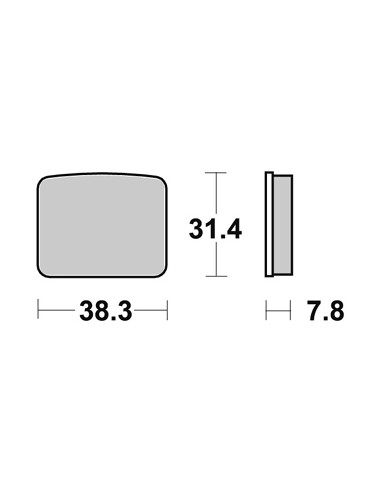 Plaquettes de freins AP RACING