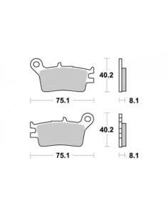 Plaquettes de freins AP RACING 2