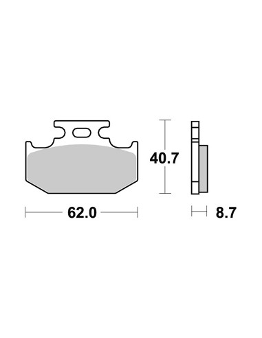 Plaquettes de freins AP RACING