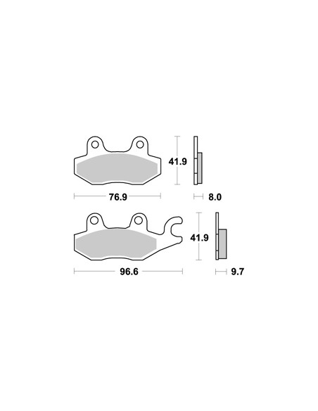 Plaquettes de freins AP RACING