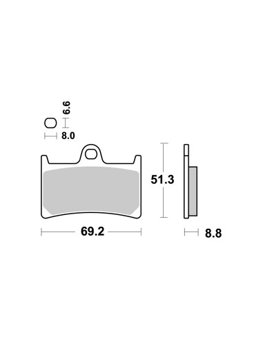 Plaquettes de freins AP RACING (Nouvelle Génération)