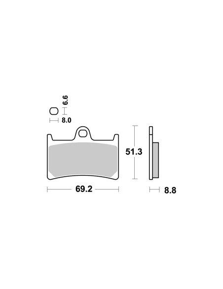 Plaquettes de freins AP RACING (Nouvelle Génération)