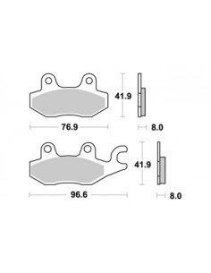 Plaquettes de freins AP RACING (Nouvelle Génération) 2