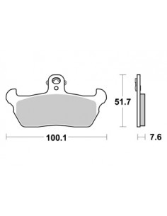 Plaquettes de freins AP RACING 2