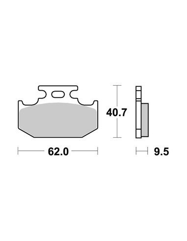 Plaquettes de freins AP RACING