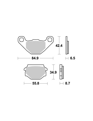 Plaquettes de freins AP RACING