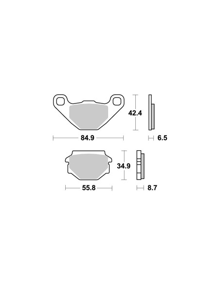 Plaquettes de freins AP RACING