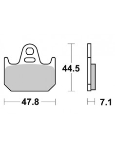 Plaquettes de freins AP RACING 2
