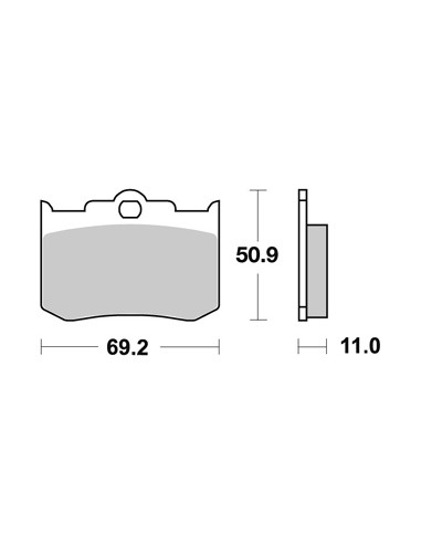 Plaquettes de freins AP RACING