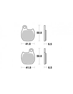 Plaquettes de freins AP RACING 2
