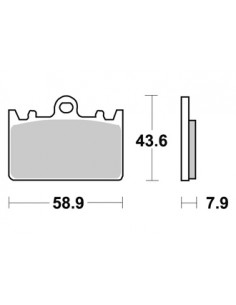 Plaquettes de freins AP RACING 2