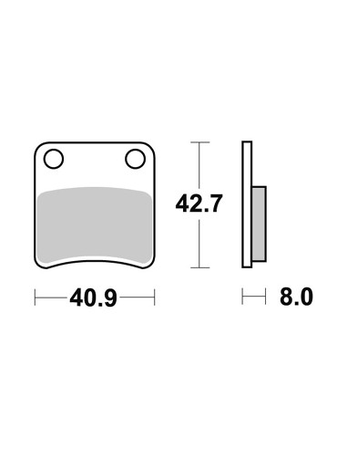 Plaquettes de freins AP RACING