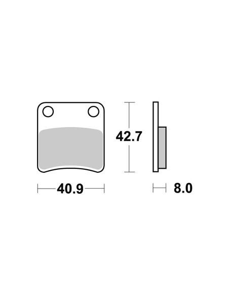 Plaquettes de freins AP RACING