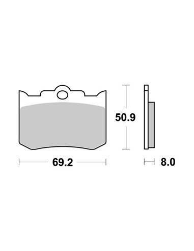 Plaquettes de freins AP RACING