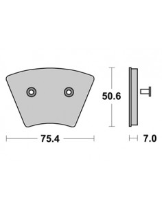 Plaquettes de freins AP RACING 2