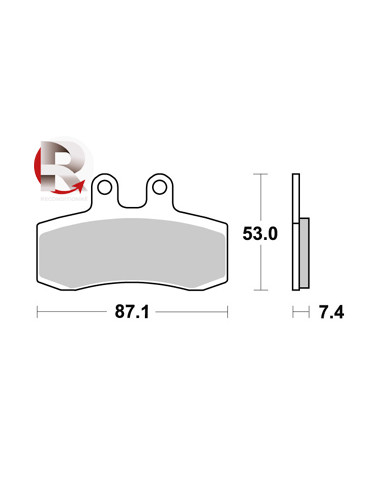 Plaquettes de freins AP RACING