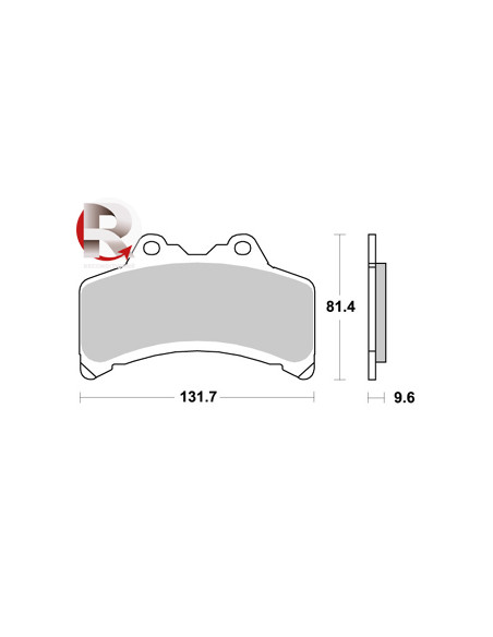 Plaquettes de freins AP RACING