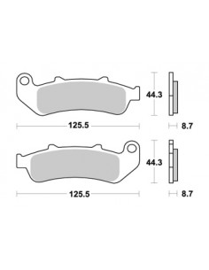 Plaquettes de freins AP RACING 2