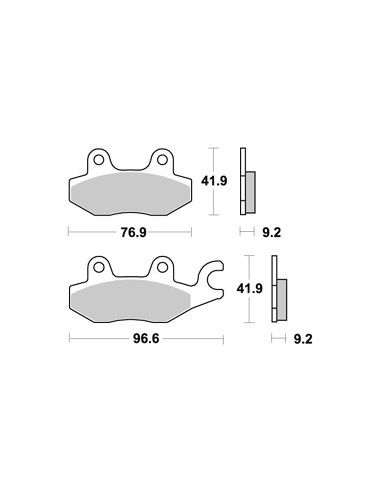 Plaquettes de freins AP RACING