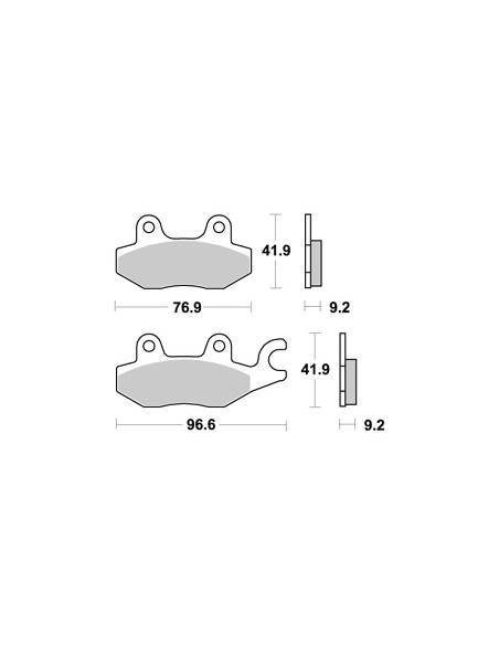Plaquettes de freins AP RACING