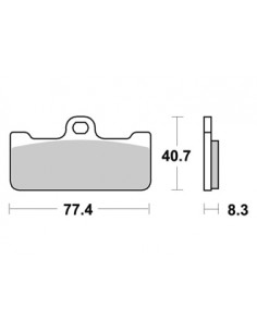 Plaquettes de freins AP RACING (Nouvelle Génération) 2