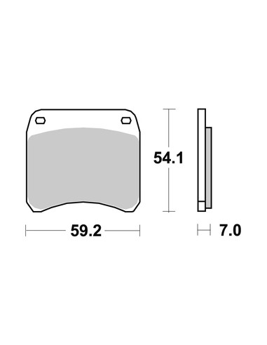 Plaquettes de freins AP RACING