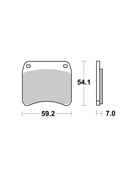 Plaquettes de freins AP RACING