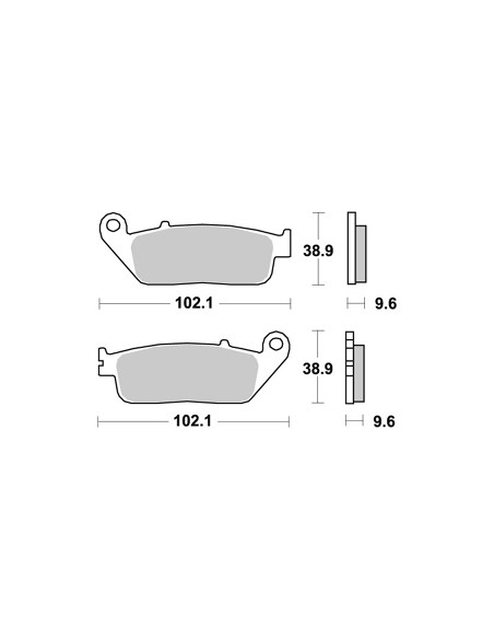 Plaquettes de freins AP RACING