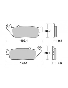 Plaquettes de freins AP RACING (Nouvelle Génération) 2