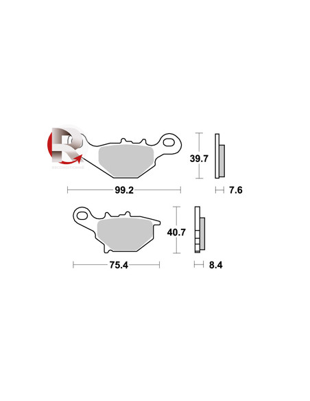 Plaquettes de freins AP RACING