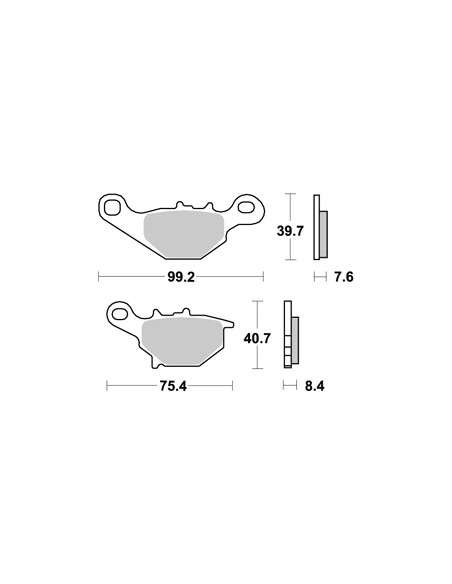 Plaquettes de freins AP RACING
