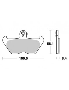 Plaquettes de freins AP RACING 2