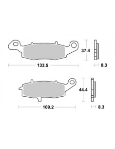 Plaquettes de freins AP RACING (Nouvelle Génération) 2