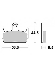 Plaquettes de freins AP RACING 2