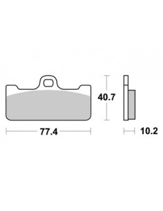 Plaquettes de freins AP RACING (Nouvelle Génération) 2